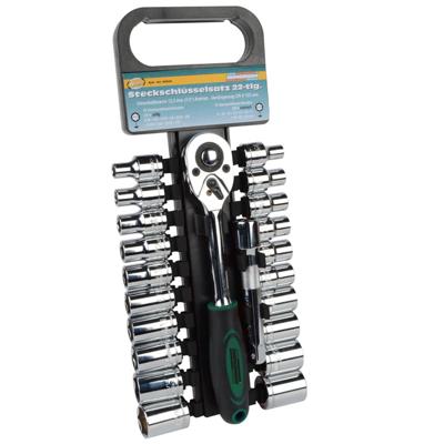 Brüder Mannesmann M29106 Dopsleutelset 1/2 22-delig
