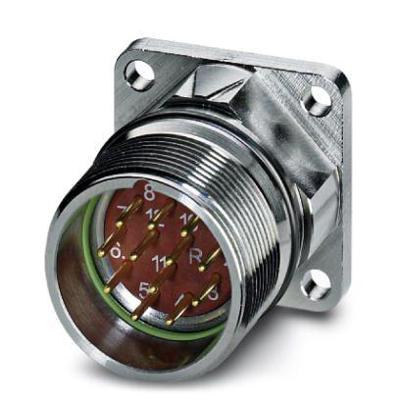 M23 Apparaatconnector. recht 1607236 RF-12P1N8AWA00 Zilver Phoenix Contact Inhoud: 1 stuk(s)