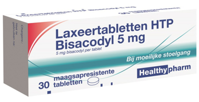 Healthypharm Laxeer bisacodylum 5mg 30 Tabletten