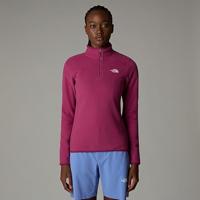 The North Face 100 Glacier 1/4 Zip Fleece Dames Cyber Berry M - thumbnail