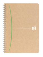 Oxford Touareg spiraalschrift, 180 bladzijden, ft A5, geruit 5 mm, geassorteerde kleuren - thumbnail