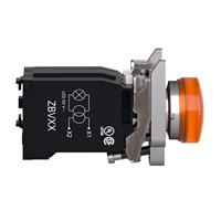 Schneider Electric XB4BV5B5 XB4BV5B5 Verlichte melder Oranje 1 stuk(s) - thumbnail