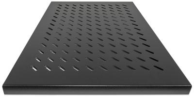 Intellinet 712583 19 inch Apparaatbodem voor patchkast 1 HE Vast inbouw Geschikt voor kastdiepte: vanaf 1000 mm Zwart