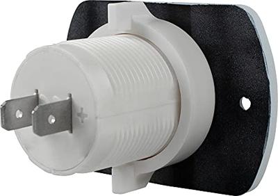 AS Schwabe USB 2-voudig inbouwdoos caravan, wit USB 2-voudig inbouwdoos caravan, wit