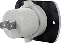 AS Schwabe USB 2-voudig inbouwdoos caravan, wit USB 2-voudig inbouwdoos caravan, wit - thumbnail