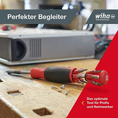 Wiha bithouder magaziner met 12 bits LiftUp 1/4" 38601 - thumbnail