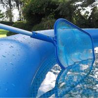 Landingsnet - BSI - Oppervlaktelandingsnet - Verwijderbaar - Voor het verwijderen van bladeren en insecten - Voor zwembaden - 140 cm - thumbnail