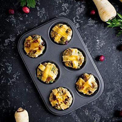 MasterClass Muffinvorm - 27 x 18 cm - 6 stuks