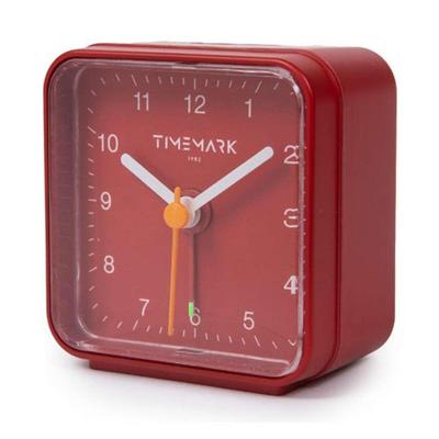 Radioklok Timemark Rood