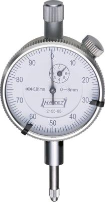 Hazet 2155-65 Meetklok 8 mm Aflezing: 0.01 mm Hazet 2155-65 Meetklok 8 mm Aflezing: 0.01 mm
