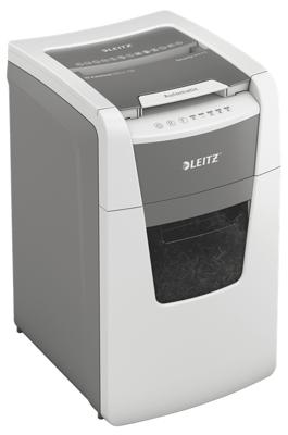 Leitz 80140000 papiervernietiger Microversnippering 55 dB 22 cm Grijs, Wit Leitz 80140000 papiervernietiger Microversnippering 55 dB 22 cm Grijs, Wit