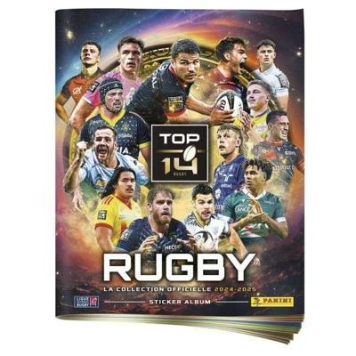 Starter Pack - PANINI - Rugby Top 14 2024-2025 - Album - 2 hoezen - 2 gratis