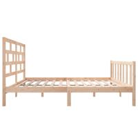 Bedframe massief grenenhout 140x200 cm - thumbnail