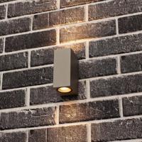 LED&apos;s Light LED Buitenlamp met GU10 fitting - Rechthoek - IP44 - Grijs - Model Milaan - thumbnail