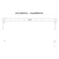 Neomounts PLASMA-W880 muurbeugel - thumbnail