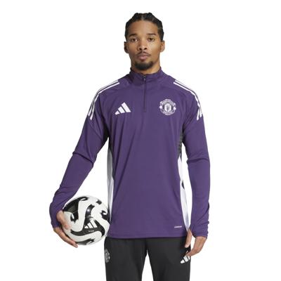 Manchester United 1/4 Zip Trainingspak Senior 2025/2026 - Maat S - Kleur: ZwartPaars | Soccerfanshop Manchester United 1/4 Zip Trainingspak Senior 2025/2026 - Maat S - Kleur: ZwartPaars | Soccerfanshop