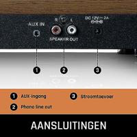 Lenco LS-100WD Platenspeler Belt drive Hout - thumbnail
