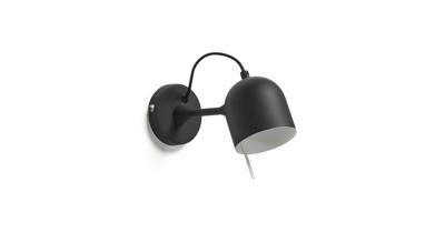 Kave Home Wandlamp 'Lucilla', kleur Zwart