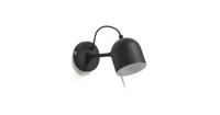 Kave Home Wandlamp 'Lucilla', kleur Zwart - thumbnail