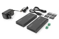 Digitus DS-55508 HDMI / RJ45 Adapter [1x HDMI-bus - 2x HDMI-bus] Zwart 4K UHD - thumbnail