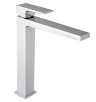 Sapho Dimy wastafelkraan verhoogd chroom - thumbnail