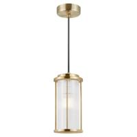Messing hanglamp met ingebouwde E27 fitting &apos;Nordlux Linton&apos; - thumbnail
