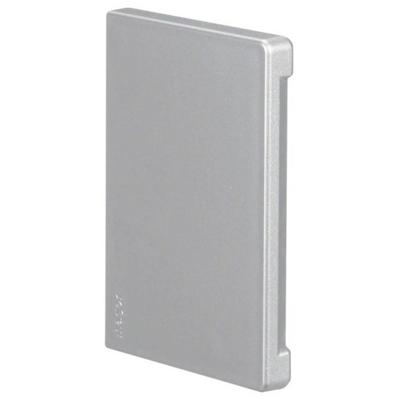 Hager BR651006LAN Eindstuk (b x d) 100 mm x 68 mm Aluminium 1 stuk(s) Hager BR651006LAN Eindstuk (b x d) 100 mm x 68 mm Aluminium 1 stuk(s)