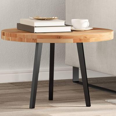 Tafelblad rond Ø 60x4 cm massief acaciahout