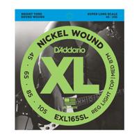 D'Addario EXL165SL snarenset voor elektrische basgitaar - thumbnail