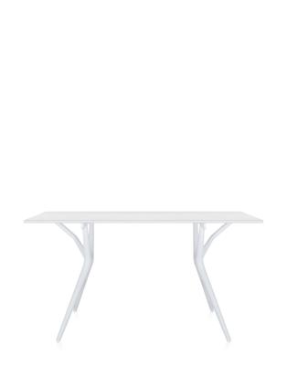 Kartell Spoon Eettafel - 140 x 74 cm - Wit