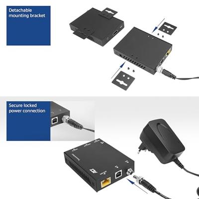ACT 4K HDMI 2.0 KVM extender set over CAT6A. tot 70 meter