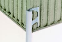 Schluter Rondec-ae tegelprofiel hoek 300x0,8cm aluminium - thumbnail