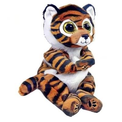 TY Beanie Babies Knuffel Tijger Clawdia 15 cm
