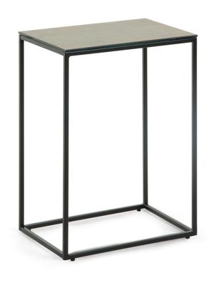 Kave Home Bijzettafel 'Rewena' Keramiek 30 x 45cm, kleur bruin Kave Home Bijzettafel 'Rewena' Keramiek 30 x 45cm, kleur bruin