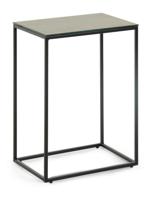 Kave Home Bijzettafel 'Rewena' Keramiek 30 x 45cm, kleur bruin - thumbnail