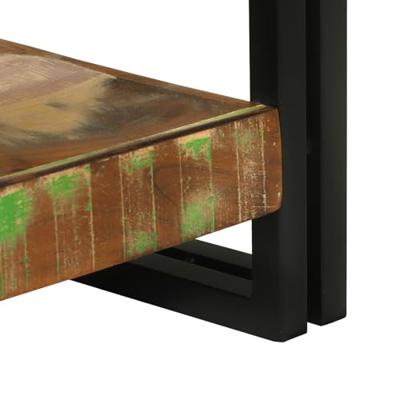 Wandtafel Multikleur 120 x 33 x 75 cm massief gerecycled hout
