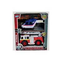 Reddingsvoertuigen met Licht en Geluid 2 Stuks Assorti - thumbnail