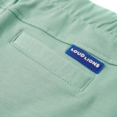 Kindershorts met trekkoord 140 lichtkaki