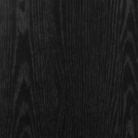 Bureau 102x50x75 cm bewerkt hout zwart - thumbnail