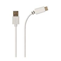 Azuri USB Sync- and charge cable - USB 3.1 to USB type C - wit - thumbnail
