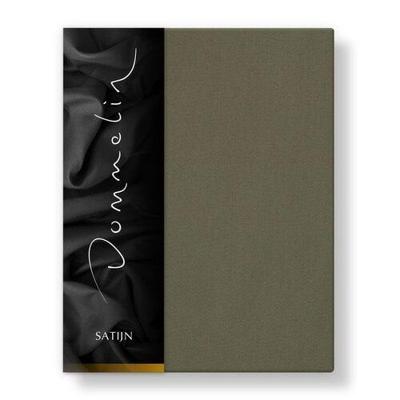 Dommelin Dommelin Laken Uni Satijn 300TC 589 Olijf 240x270 cm
