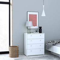 TEMPRA Commode - Matwit - 4 Laden - B 73,7 × D 34,8 × H 85,5 cm - thumbnail