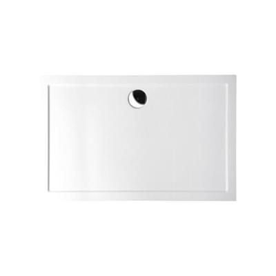 Douchebak Gegoten Marmer Sapho Karia 110x80x4 cm Rechthoek Wit Douchebak Gegoten Marmer Sapho Karia 110x80x4 cm Rechthoek Wit