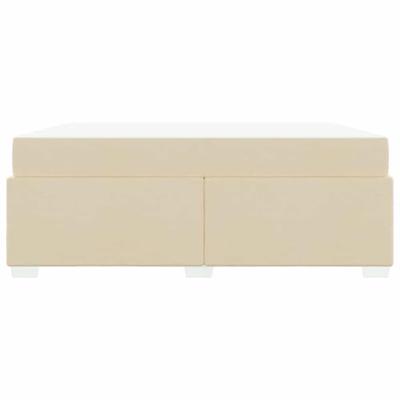 Bedframe Crème 180 x 200 cm Stof