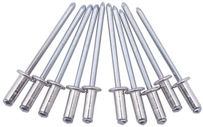 Dresselhaus blindklinknagel blind rivets 4.0 x 10.0mm aluminum/steel, flat head