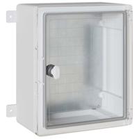 VidaXL Bedieningskast grijs 30 x 16,5 x 35 cm abs kunststof - thumbnail