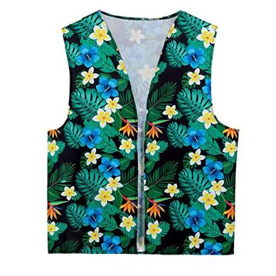 Tropische Toerist Hoed En Vest Set