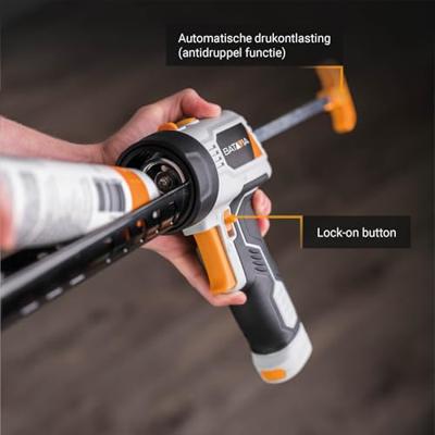 Batavia Producten/maxxpush 6v elektrische kitspuit op aa batterijen Batavia Producten/maxxpush 6v elektrische kitspuit op aa batterijen