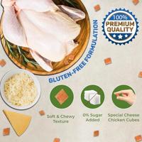 TRIXIE PREMIO CHEESE CHICKEN CUBES - thumbnail