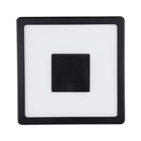 Eglo Vierkante plafondlampIphias 2 IP44 zwart - 900283 - thumbnail